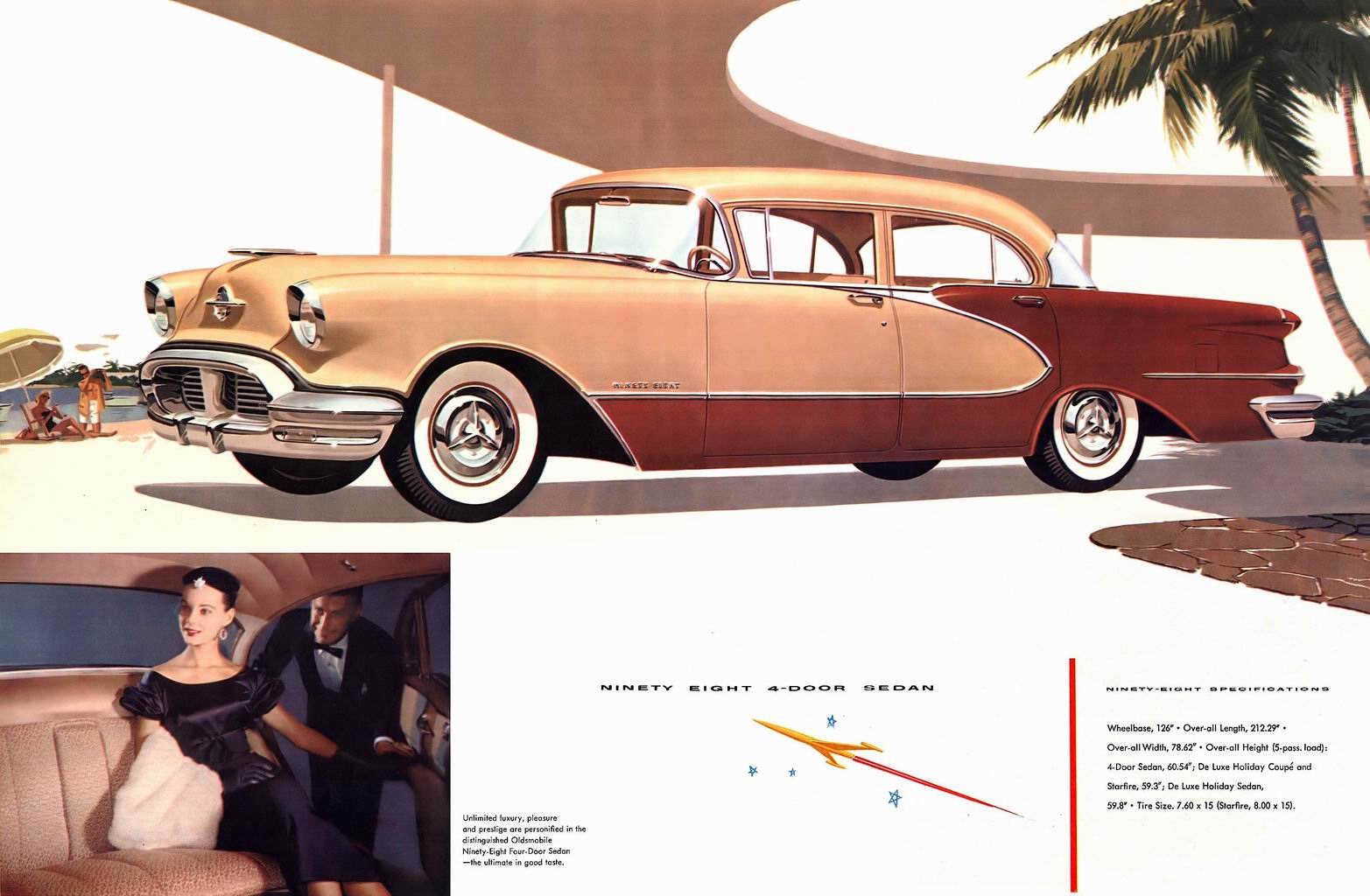1956 Oldsmobile Motor Cars Brochure Page 9